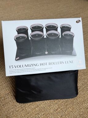 T3 Volumizing Hot Rollers Luxe - Black